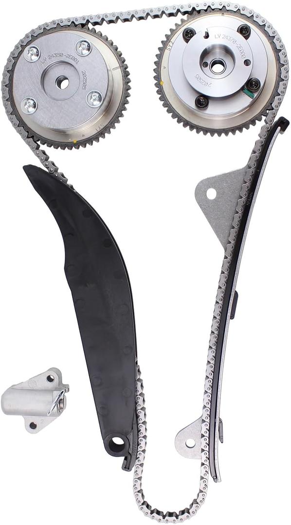 Timing Chain kit with CVVT Sprocket for Hyundai Elantra 2.0 2014-16, Elantra GT 2.0L 2014-20, Tucson 2.0 2014-18, Kia Forte 2.0 2014-16, Soul 2.0 2014-18