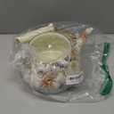 Enamel Tea Kettle, Bohemia 2.5L Vintage Floral Enamel Steel Teapot for Stovetop - No Whistling, Lead-Free, Retro Decor & Hot Water/Coffee Tea Pot, Ideal Housewarming/Wedding Gift