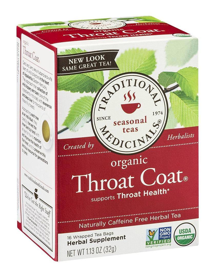 Traditional Medicinals Tea Throat Coat