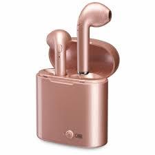iLive IAEBT209 Truly Wireless Earbuds Bluetooth 5 With Charging Case Rose Gold