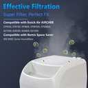 Funmit 1043 Super Humidifier Wick Filter (3 Pack) Replacement for Essick Air AIRCARE EP9500, EP9700, EP9800, EP9R500, EP9R800, 821000, 826000, 826800, 831000 Bemis Space Saver 800 8000 Humidifiers 11x11.9in