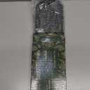 Emibele Black Vanity Tray, 10" Resin Oval Storage Tray for Bathroom Countertop Kitchen Sink Dresser Toilet Tank, Tray Organizer for Jewelry Ring Cosmetic Perfume Candle Soap Shampoo, Matte Black (9.8" x 4.5" x 0.7")