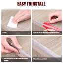 2 x Baby Proofing, Clear Edge Protector Strip for Kids, Upgrade Silicone Soft Corner Protectors with Pre-Taped Strong Adhesive, 6.6Ft Edge Protectors Baby Proofing for Cabinets, Tables, Drawers