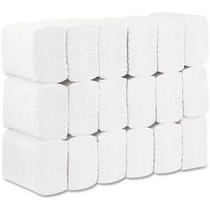 Tall Fold Dispenser Napkins, 1-Ply, 7 x 13.5 Inches, White, 4,500 Count per Carton