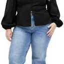 City Chic Women's Plus Size Top - Sweet Adelyn Black XL/22