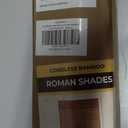 UNISHADES Cordless Bamboo Roman Shades, 23.5×64 in, Tatami
