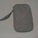 TOPBAG Passport Holder Family, Women Rfid Blocking Passport Wallet, Travel Document Organizer for Premium Wallets, Waterproof Passport Holders Bag for Women & Men Traveling, Credit Cards Case (Family - Quartz Gray)