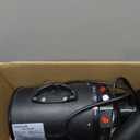 Dog Dryer for Pet Grooming, High Velocity Pet Hair Dryer with Heater, Adjustable Speed, 3 Nozzles and a Comb, Black