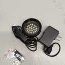 Small Full Spetrum LED UVA UVB Reptile Light with Dimmer & Cycle Timer for Bearded Dragon Lizard Gecko Snake Turtle, Bright Adjustable, UVB10.0, UVB5.0 & Daylight Modes Switchable, Aluminum Shell (6W)