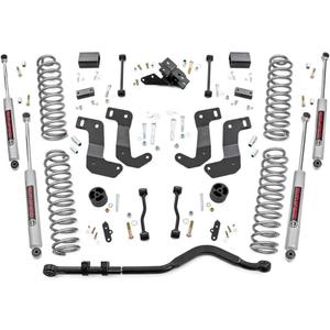 Rough Country 3.5" Lift Kit w/ N3 Shocks for Jeep Wrangler Unlimited JL (2018-2023) 4-Door - Fits up to 35" Tires