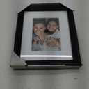 Black Wedge Matted Wood Matted 8x10/5x7-5x7