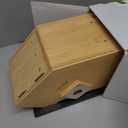 Birdkiss Smart Bird Houses for Outside Solar Powered, 1080P HD Live View Birdhouse with Camera, Perfect Viewing Bird Nesting and Hatching, Ideal Outdoors Bird House for Blue Bird and Cardinal (Black) (Large)