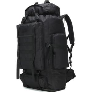 Hiking Backpack for Men 70L/100L Camping Backpack Military Rucksack Molle 3 Days Assault Pack for Climbing | Camping Backpack, 3 Days Assault Pack, for Climbing