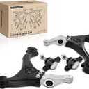 A-Premium Set of 4, Front Lower Control Arm, Lower Ball Joint, Compatible with Hyundai Sonata 2006 2007 2008 2009 2010