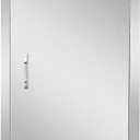 17" W x 24" H Outdoor Kitchen Door, Premium 304 Stainless Steel Single BBQ Panel Access Door for Outside Kitchen Commercial Grilling Station, Oven, Storage Cabinet