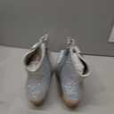FIFSY Women Rhinestone Cowboy Boots Glitter Chunky Heel Sparkly Cowgirl Ankle Boots, Size US 8