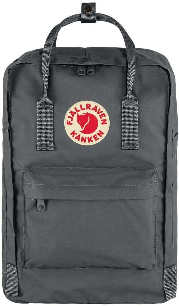 Fjallraven Kanken Laptop 15" Backpack, Super Grey (One Size)