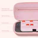GeekShare Travel Carrying Case Compatible with Switch 2 (2025), Hardshell Storage Bag with 12 Game Card Slots, Portable Case for Switch 2 Console and Game Accessories - Star Wings Series