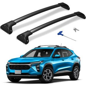 300lbs Lockable Roof Rack Cross Bars Compatible with 2023 2024 2025 Chevrolet Chevy Trax 2RS ACTIV LT, Aluminum Roof Rails Crossbar for Cargo Carrier Luggage Kayak Canoe Snowboard