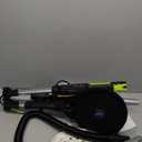 Drywall Sander, 7.2A Electric Drywall Sander with Vacuum Dust Collection, LED Light, 6 Variable Speed Digital Display 900-1800RPM, Foldable & Extendable Handle, 9 Sanding Discs&3 Grid Sandpaper (Green)