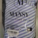 Mansy Women's Plaid Gingham Maxi Skirt High Waist A Line Pleated Flared Summer Casual Swing Long Skirt 2026 (Blue, M)