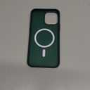 SUPFINE Magnetic for iPhone 13 Pro Max Case (Compatible with MagSafe) (Military Grade Drop Protection) Translucent Matte Shockproof Phone Case,Forest Green