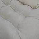 Jerify 4 Pcs Beige Large Floor Pillow Cushion, Round 22 x 22