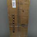 VEVOR Safety Bollard, 48 Inch Height Bollard Post, 5.5 Inch Diameter Steel Pipe Safety Bollard Post, Yellow Steel Bollard, Steel Safety Bollard with 8 Anchor Bolts, Perfect for Traffic-Sensitive Area