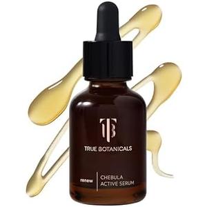 True Botanicals Chebula Active Serum | Optimizes Skins Collagen Levels | Anti-Aging Serum | Treats Fine Lines & Wrinkles | All Skin Types | Dermatologist Tested, All Natural, Vegan | 1 fl oz | 30 ml