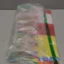 100 Plastic Tags Shipping Tags Water Proof Tags for Labeling Shipping Labels Security Seals Writable Marker Ties Hanging Tags Storage Tag with One Marker Pen (Mixed 5 Color)
