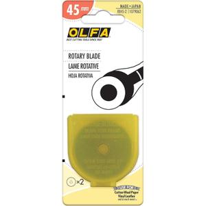 Olfa Rotary Blade Refills 45mm 2/Pkg