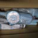 Roomie Tec Corded Stick Vacuum Cleaner - 450W, Lightweight 2 in 1 Handheld with Powerful Suction, Bagless HEPA Filter, Large Dust Capacity, 20ft Cable - Ideal for Floors, Dorm Room, & Home Cleaning (Cyan)