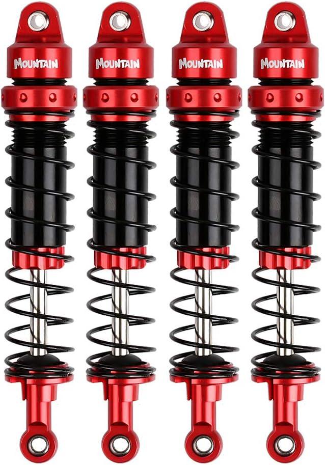 INJORA RC Shock Absorber Set 4pcs RC Dampers for 1/10 RC Crawler Axial SCX10 90046 AXI231017 TRX-4 D90 (100mm)
