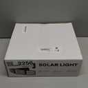 2500LM Solar Lights Outdoor with Motion Sensor,3 Head 270 Wide Angle Street Area Lights,IP65 Waterproof Security Lighting with 3 Modes (Remote,4 Pcs)