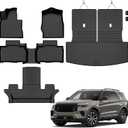 Auxko Floor Mats Cargo Mat Backrest Mat for Ford Explorer 2020-2026