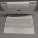 ESR for iPad Air 13 Inch Case Keyboard M4/M3/M2 (2026/2025/2024), Easy-Set Magnetic Stand, Portrait/Landscape Mode, Removable Case with Multi-Touch Trackpad, Rebound 360 Series, White