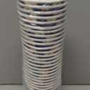25 cups Baseball Disposable Coffee Cups (without the lid and sleeve), Blue 