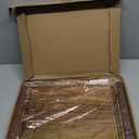 Acacia Wood Cutting Board 17x12 Inch  Large Charcuterie Board with Juice Groove and Deep Recessed Well, Wooden Serving Tray with Side Handles