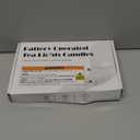 LED Candles, Tea Lights Candles Battery Operated Bulk, 24-Pack Long-Lasting 200 Hours Flameless Tealight Candles, Realistic Tea Lights for Halloween Christmas Wedding, 1.5'' D X 1.25'' H