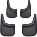Tecoom Mud Flaps Splash Guards for Chevrolet Silverado 1500 2007-2013/2500 HD 3500 HD 2007-2014 Front and Rear Black Set of 4