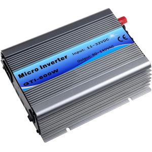 Y&H Grid Tie Inverter 600W Stackable DCDC15-28V PV Input AC110V MPPT Pure Sine Wave Micro Inverter fit for 12V Solar Panel/24V Battery