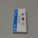 9V Batteries Carbon 9 Volt Battery for Smoke Detector 6F22 Square Battery, Long-Lasting, 4 Pack