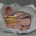 Umite Chef Silicone Kitchen Utensils Set, 33 Piece Non-Stick Kitchen Utensils with Stand, Wooden Handle, Pink