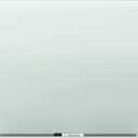 Quartet Glass Whiteboard, Non-Magnetic Dry Erase White Board, 4' x 3', Infinity, Frosted White (G4836F)