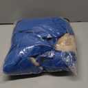 ZITY Boy's Winter Coat Thermal Puffer Jacket Warm Sherpa Fleece Lined Water-Resistant Zip Outerwear Coat with Detachable Hood (10-11 Years, Blue)