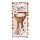 The Vintage Cosmetic Company Jade Facial Roller, Textured Roller Facial Workout, Helps Reduce Puffiness for Youthful Glow, Skincare Accessory, Jade Design