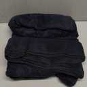 HOMEXCEL Bath Towels Pack of 2, (27 x 54 Inches) Microfiber Ultra Soft Highly Absorbent Bath Towel Set, Lightweight and Quick Drying Towels for Body, Sport, Yoga, SPA, Fitness, Black