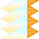 4 Pack 2x4 LED Flat Panel Light Drop Ceiling Office Fixture,9576LM, 30W/40W/50W/60W/72W Selectable,3000K/3500K/4000K/5000K/6500K 5CCT,Dimmable (0-10V) for Shop,Commercial Warehouse,ETL Listed