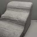 Dog Stairs Ramp for Bed and Couch,4 Step Dog Steps for Small Dogs,Pet Stairs with Non-Slip Bottom for Old Cats,Indoor Pet Steps,Comfort,Durable,17.4" H,Light Grey