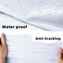 POLYSELLS 100 pcs 10x13 Inches White x Silver Poly Mailers Shipping Envelopes, Strong Adhesive Sealing, Waterproof, and Tear-resistant Postal Mailing Bags for Clothing, Books, and Accessories